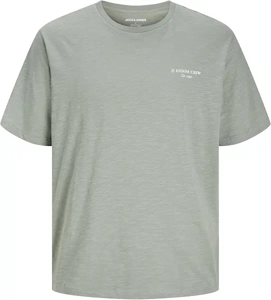 سعر ومواصفات JACK & JONES Mens JJJEFF MONOCHROME TEE SS CREW NECK Modern (pack of 1) (B0D42Z1GJG) على Amazon EG