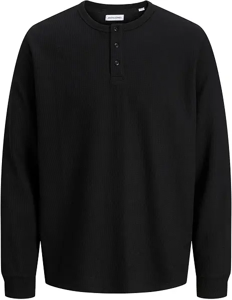 سعر ومواصفات JACK & JONES Mens JJEDOVER HENLEY LS TEE NOOS Modern (pack of 1) (B0DKK3V8Z9) على Amazon EG