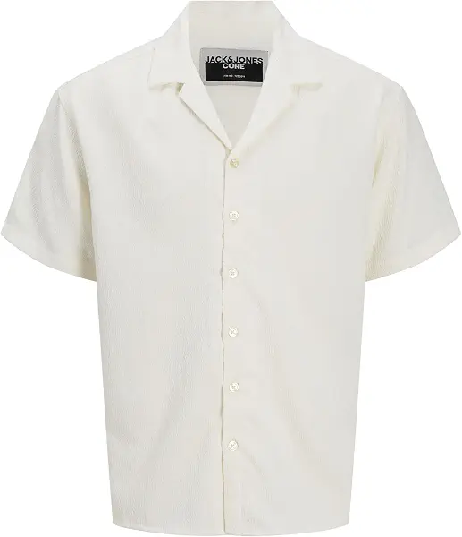 سعر ومواصفات JACK & JONES Mens JCOSAGO TEXTURE SHIRT SS Streetwear (pack of 1) (B0DFMC7FRF) على Amazon EG