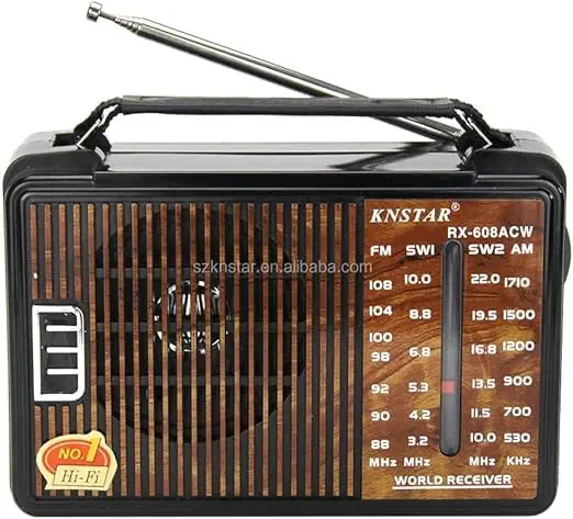 سعر ومواصفات جالسا راديو محمول اصلي بخمس نطاقات - AM/FM/TV/SW1-SW2 مستقبل صوت عالي الجودة مع هوائي اشارة قوي - طاقة مزدوجة: تيار متردد 220 فولت ويعمل بالبطارية - بني (B0H6MVDDFT) على Amazon EG