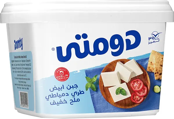 سعر ومواصفات جبنة منخفضة الملح من دومتي، 400 جرام (B0FZHDYVM7) على Amazon EG