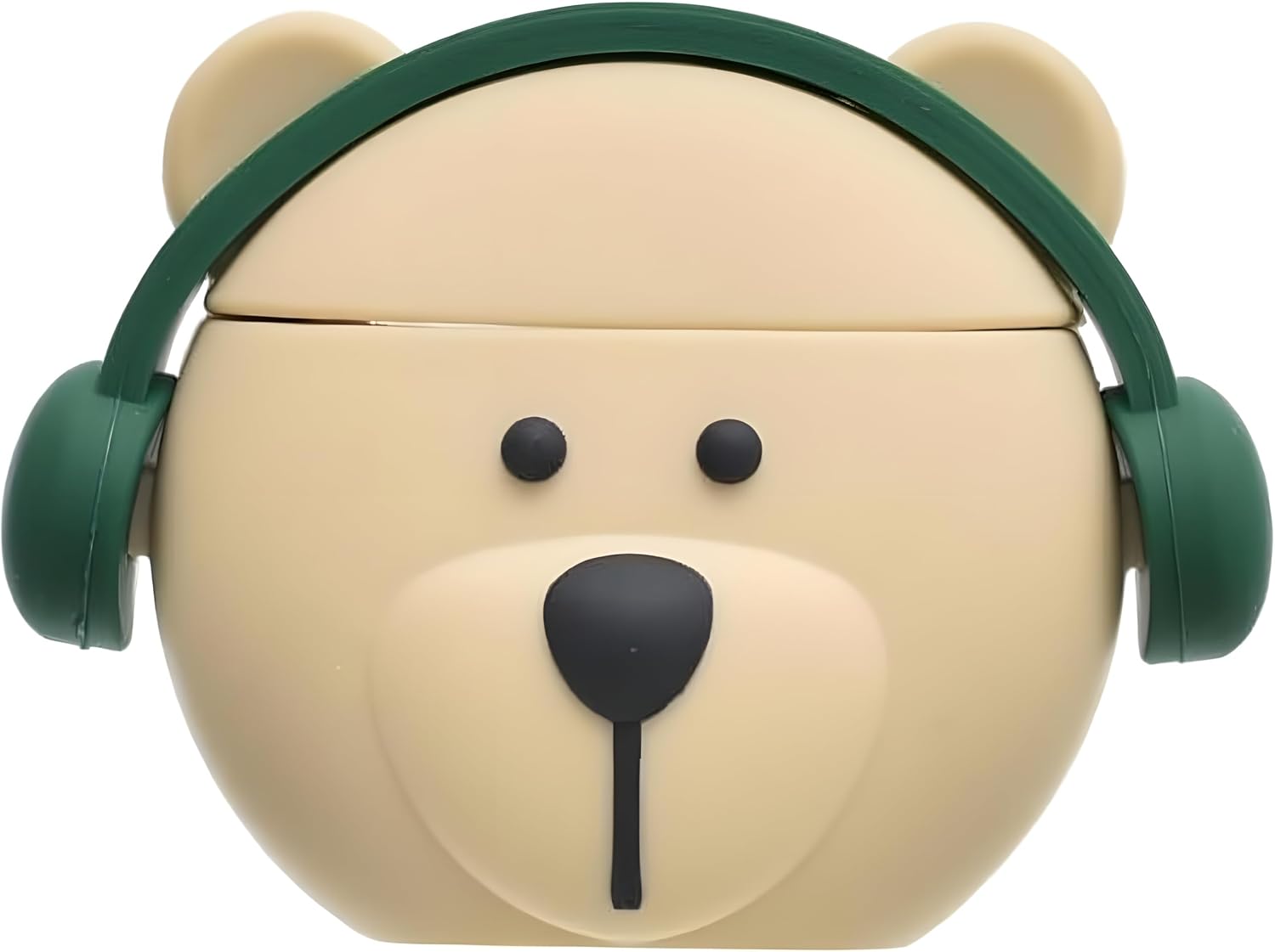 سعر ومواصفات جراب حماية انيق من Next Store متوافق مع AirPods Pro 2 ، حافظة سيليكون لطيفة ثلاثية الأبعاد على شكل دب بسماعات رأس خضراء، واقية ضد الصدمات والخدش، تصميم كرتوني للجنسين. (B0F63BWXXL) على Amazon EG