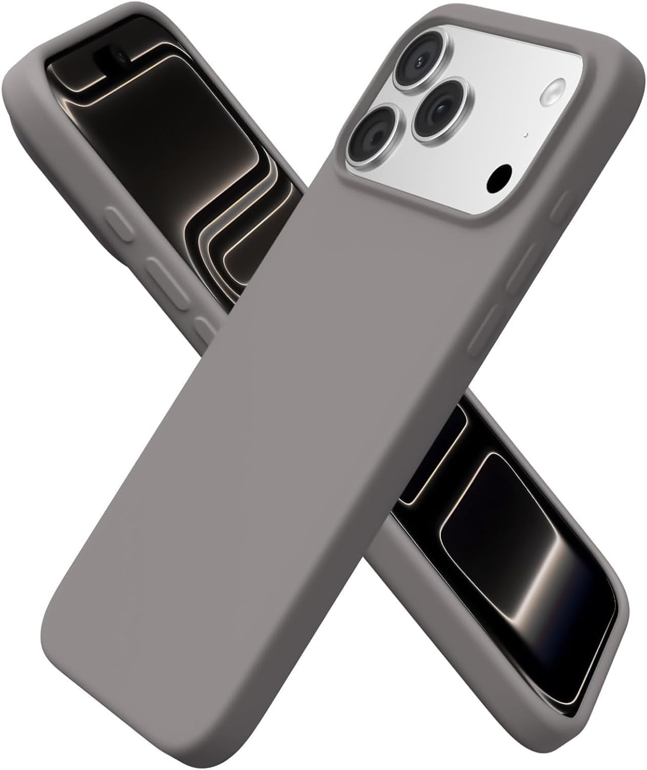 سعر ومواصفات جراب حماية سيليكون رفيع للغاية من Next Store متوافق مع iPhone 17 Series ، مضاد للصدمات مع بطانة ناعمة من المايكروفايبر ومضاد للخدش مع حماية للكاميرا. (رمادي غامق, iPhone 17 Pro Max) (B0G2M7ZXBS) على Amazon EG