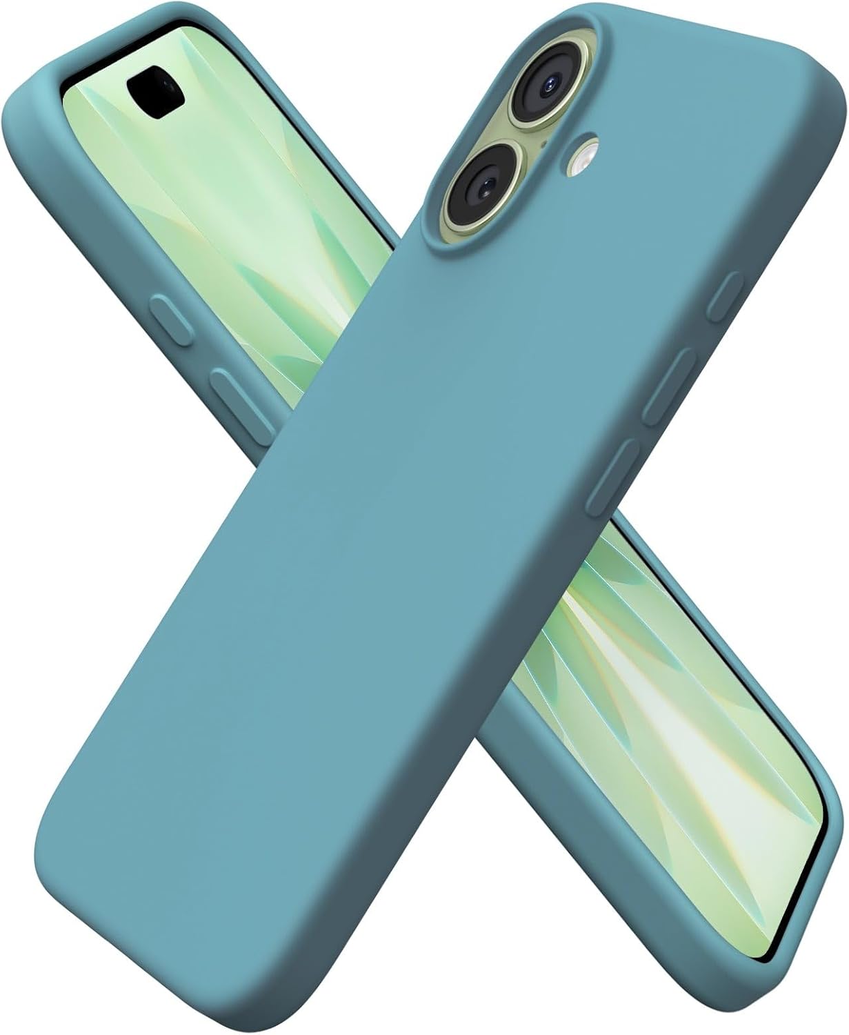 سعر ومواصفات جراب حماية سيليكون رفيع للغاية من Next Store متوافق مع iPhone 17 Series ، مضاد للصدمات مع بطانة ناعمة من المايكروفايبر ومضاد للخدش مع حماية للكاميرا. (تركواز, iPhone 17) (B0G6L535ZQ) على Amazon EG
