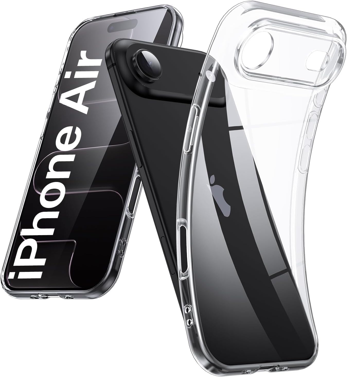 سعر ومواصفات جراب حماية شفاف مع حامل بطاقات من Next Store متوافق مع جميع موديلات iPhone 17 Series ، غطاء ضد الصدمات بتصميم محفظة، غطاء مرن ونحيف مع جيب لبطاقة الائتمان والهوية. (iPhone 17 Air) (B0FWYBVT2B) على Amazon EG