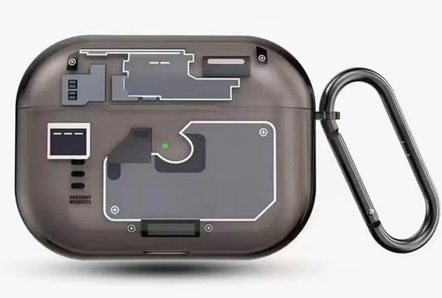 سعر ومواصفات جراب حماية فاخر بتصميم ثلاثي الأبعاد من VOMA متوافق مع سماعات AirPods Pro 2 - جراب من السيليكون مضاد للصدمات و الخدوش - حماية كاملة 360 درجة - تصميم انيق و مميز.، اسود (B0HJ391JS5) على Amazon EG