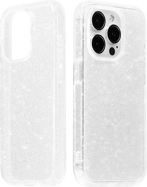 سعر ومواصفات جراب حماية لامع من Next Store متوافق مع iPhone 13 - تصميم جليتر فاخر - حماية من السقوط حتى 10 أقدام - مضاد للصدمات - كفر أنيق للنساء والفتيات - متوافق مع الشحن اللاسلكي (أبيض) (B0F7HTM3T3) على Amazon EG
