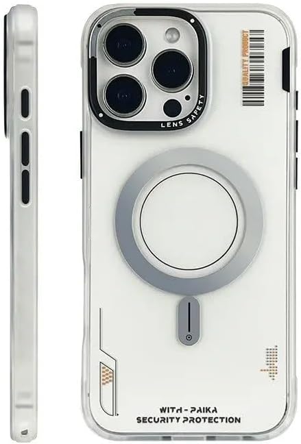 سعر ومواصفات جراب حماية متين من Next Store متوافق مع iPhone 14 Pro Max ، كفر شفاف مقاوم للصدمات بتصميم تقني ، يدعم الشحن اللاسلكي مع اطار مرتفع لحماية عدسة الكاميرا. (أبيض) (B0FHKVLYVT) على Amazon EG
