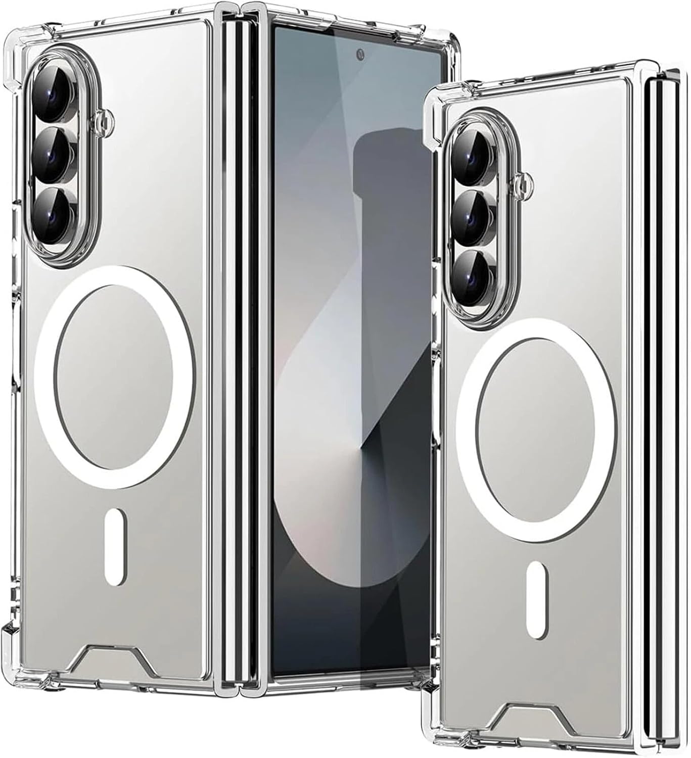 سعر ومواصفات جراب حماية مغناطيسي شفاف من Next Store متوافق مع Samsung Galaxy Z Fold 7 5G ، مزود بحماية للمفصل ومضاد للصدمات، يدعم الشحن اللاسلكي، فائق الوضوح. (B0FLVW2TKS) على Amazon EG