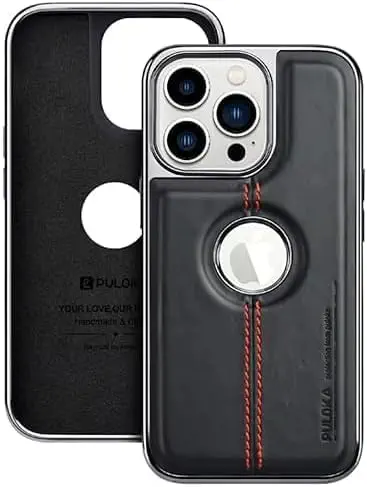 سعر ومواصفات جراب حماية من الجلد الفاخر مع تصميم كلاسيكي من Next Store متوافق مع iPhone 16 Pro Max - غطاء حماية أنيق بتصميم مميز، مضاد للصدمات، متوافق مع الشحن المغناطيسي. (أسود) (B0DZY4DP45) على Amazon EG