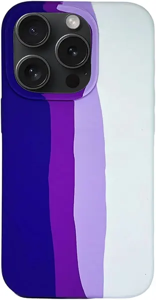 سعر ومواصفات جراب سيليكون بتصميم ألوان قوس قزح سائلة من Next Store ، متوافق مع iPhone 15 Pro Max حماية أنيقة للهاتف مع شكل عصري مميز، غطاء مرن وخفيف يمنح مظهراً جذاباً ومبهجاً (1) (B0FSYD2X3W) على Amazon EG