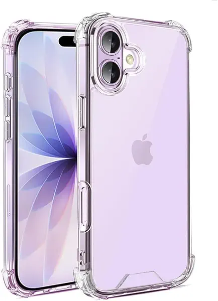 سعر ومواصفات جراب شفاف لهاتف iPhone 17 (6.3 بوصة) جراب هاتف محمول رقيق مقاوم للصدمات مصنوع من مادة TPU جراب واقٍ خلفي شفاف مضاد للخدش لهاتف iPhone 17 شفاف (B0FZMCRBTY) على Amazon EG