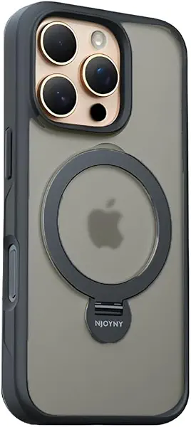 سعر ومواصفات جراب مغناطيسي فاخر من Next Storeمتوافق مع Iphone 16 Pro Max - حماية ضد الصدمات - ظهر شفاف - تصميم نحيف - حماية متميزة - مع قاعدة مغناطيسية تدعم للشحن اللاسلكي (رمادي) (B0DXFRNR24) على Amazon EG