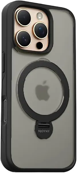 سعر ومواصفات جراب مغناطيسي فاخر من Next Storeمتوافق مع Iphone 15 Pro Max - حماية ضد الصدمات - ظهر شفاف - تصميم نحيف - حماية متميزة - مع قاعدة مغناطيسية تدعم للشحن اللاسلكي (أسود) (B0DXFTCLGR) على Amazon EG