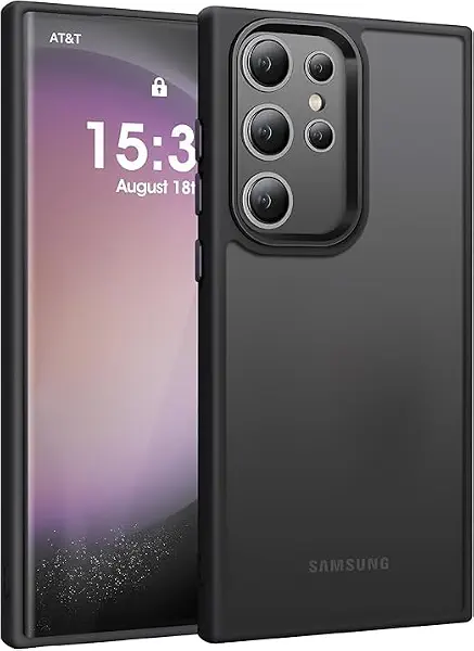 سعر ومواصفات جراب موبايل شفاف من Next Store ، حماية ضد الصدمات متوافق مع Samsung Galaxy S25 Ultra، تصميم خلفي غير لامع مقاوم للبصمات، حواف ممتصة للصدمات (B0FKZ73LVV) على Amazon EG