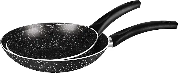 سعر ومواصفات جراندى كوك ماربل طقم مقلايه 2ق 22-26 اسود جيرانيت (B09DWGTNVJ) على Amazon EG