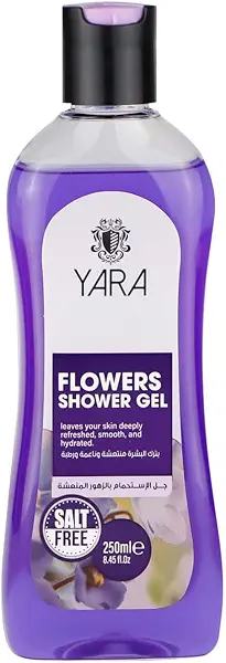سعر ومواصفات جل استحمام برائحة الزهور من يارا، 250 مل (B0FXHL9N81) على Amazon EG