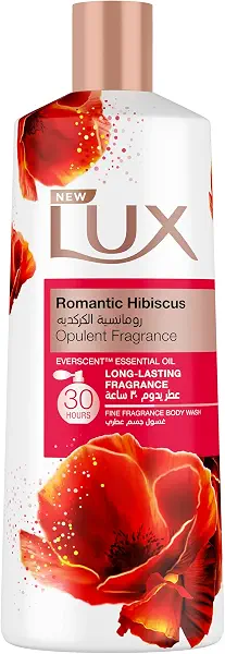 سعر ومواصفات جل استحمام رومانسية الكركديه بعطر يدوم حتى 30 ساعة من لوكس، عبوة 500 مل (B0FKHKBR31) على Amazon EG