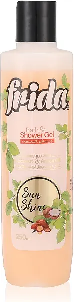 سعر ومواصفات جل استحمام صن شاين من فريدا 250 ملليلتر (B09YHZK9WH) على Amazon EG