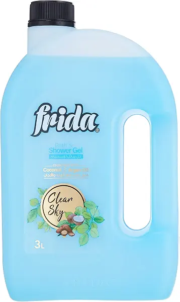 سعر ومواصفات جل استحمام كلير سكاي من فريدا - 3 لتر (B09BDFRZ4D) على Amazon EG