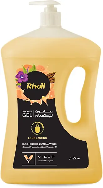 سعر ومواصفات جل استحمام من ريفولي، اسود، 2 لتر (B0B29LC8CX) على Amazon EG