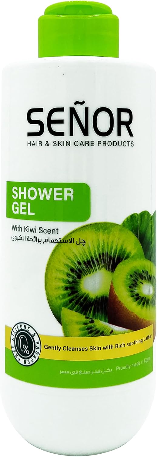 سعر ومواصفات جل استحمام منظف ومرطب برائحة الكيوي من سينور - سعة 450 مل (B0GR27Y31D) على Amazon EG