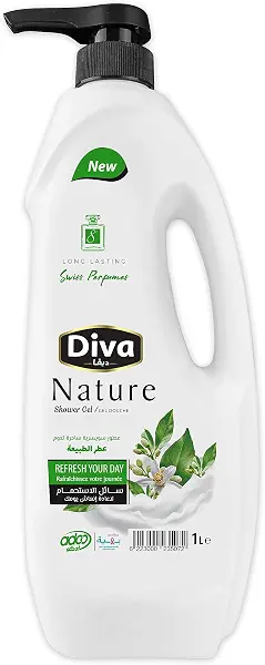 سعر ومواصفات جل استحمام ناتشر سعة 1 لتر من ديفا (B0CGF7752L) على Amazon EG
