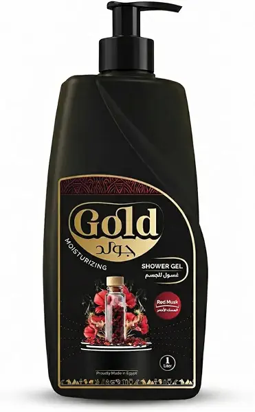 سعر ومواصفات جل استحمام ينايتد مرطب بالمسك، 1 لتر من جولد (B0D9TPN4D8) على Amazon EG