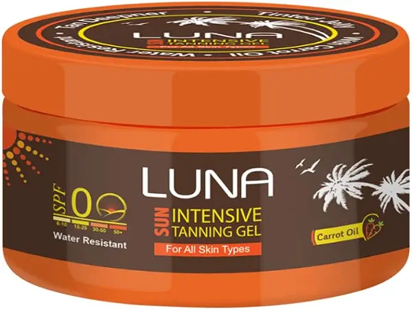 سعر ومواصفات جل تسمير البشرة المكثف من لونا، 130 جم (B07D681D92) على Amazon EG