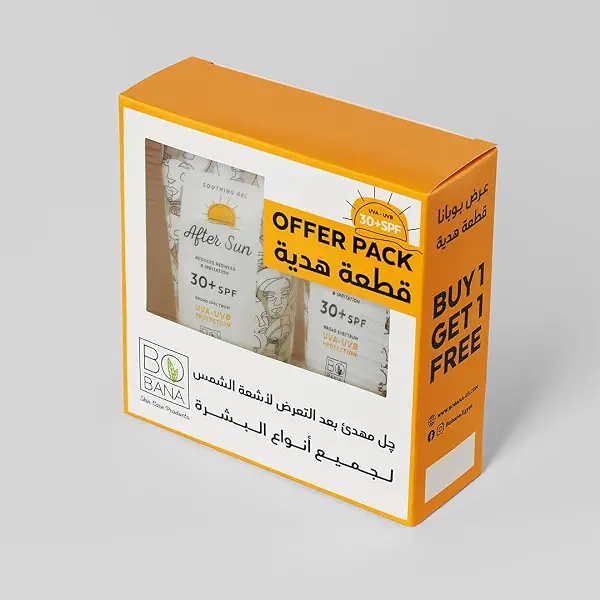 سعر ومواصفات جل مهدئ للحماية من الشمس من بوبانا 150 مل (1+1) مجانًا (B0114D5UN8) على Amazon EG