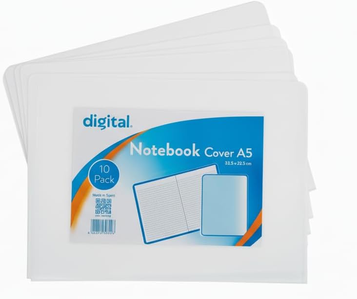 سعر ومواصفات جلاد كشكول A5 PVC ابيض 10 قطعة ديجيتال (B09X48QRL3) على Amazon EG