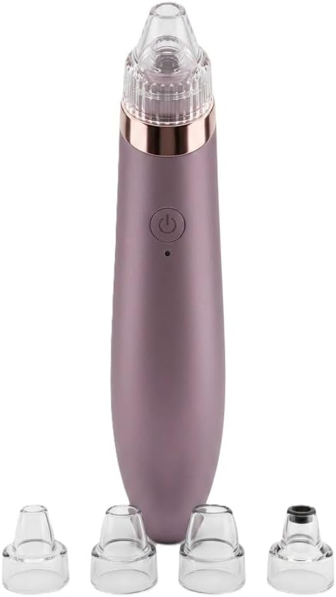 سعر ومواصفات جهاز إزالة الرؤوس السوداء وتنظيف المسام EZABILLA الاحترافي بتقنية الشفط الذكي، 4 رؤوس مخصصة للعناية الفائقة بالبشرة. (B0H21KJTZT) على Amazon EG