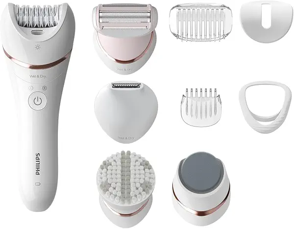 سعر ومواصفات جهاز إزالة الشعر من سلسلة BRE740/11 8000 من فيليبس (B087VL3CVL) على Amazon EG