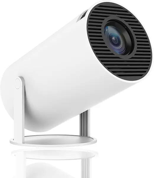 سعر ومواصفات جهاز عرض ذكي صغير 40-130 بوصة من ليميمارت، دقة 4K مع واي فاي 5G، تجربة شاشة كبيرة مع صوت محيطي ممتاز، جهاز عرض أفلام يعمل ببلوتوث 5.0، متوافق مع أندرويد/iOS/ويندوز/تي في ستيك/HDMI/USB/أوديو 3.5، أبيض (B0C99BWSG5) على Amazon EG