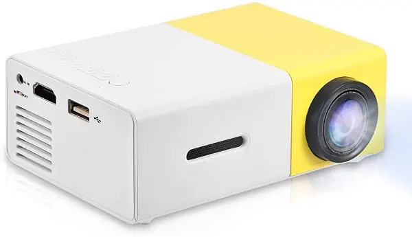 سعر ومواصفات جهاز عرض صغير محمول 1080P LED للسينما المنزلية والمسرح الداخلي والخارجي يدعم مدخل HDMI للابتوب والكمبيوتر والهاتف الذكي من فوسا (B075JF5DTH) على Amazon EG