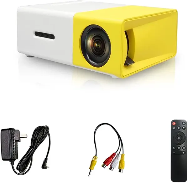 سعر ومواصفات جهاز عرض صغير محمول LED من ارابيست، جهاز عرض منزلي ذكي يدعم 1080P، جهاز عرض افلام متوافق مع HDMI وUSB وبطاقة TF وايه في وجهاز تحكم عن بعد (قابس بريطاني) (B0BNWM49K7) على Amazon EG