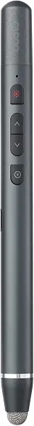 سعر ومواصفات جهاز عرض لاسلكي XR200 مع قلم لمس أسود من رابو -RPO-PRSNT-XR200-BLK (B0B88BT95K) على Amazon EG