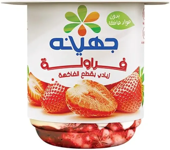 سعر ومواصفات جهينة زبادي بالفواكه فراولة 105 جم (B0FW4VP8XH) على Amazon EG