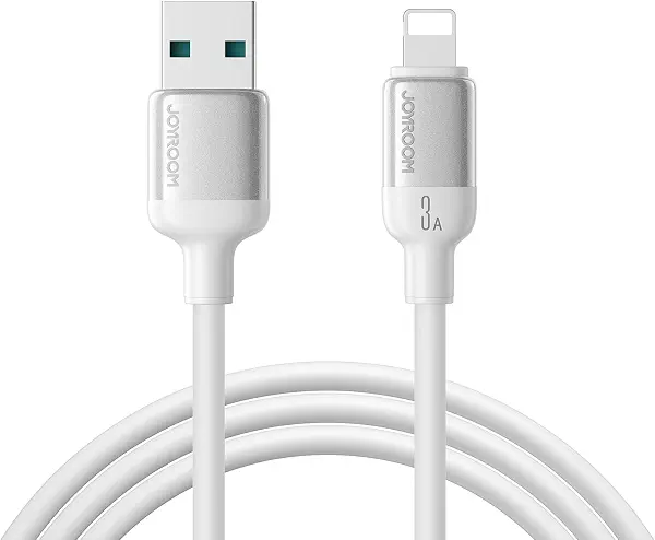 سعر ومواصفات جوي رووم كابل شحن سريع 3 امبير USB الى لايتنينج بطول 1.2 متر من ليفلي (B0H9SMCTWR) على Amazon EG