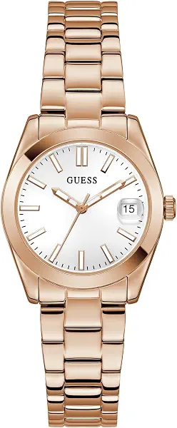 سعر ومواصفات جيس ساعة أنالوج بمينا دائري أبيض للنساء GW0934L4 من جيس (B0FQTR7NZ6) على Amazon EG