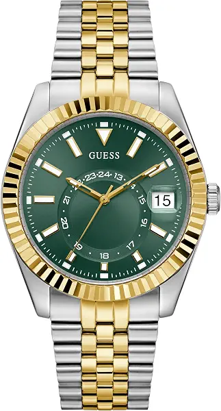 سعر ومواصفات جيس ساعة انالوج بمينا دائري اخضر للرجال - GW0977G4 (B0FHQGNKRN) على Amazon EG
