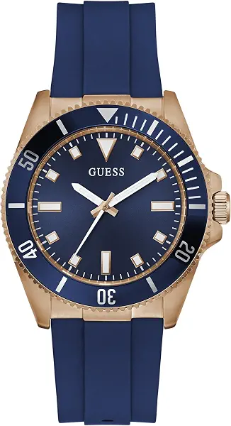 سعر ومواصفات جيس ساعة انالوج بمينا دائري ازرق للرجال - GW0969G3 (B0FQTFY194) على Amazon EG