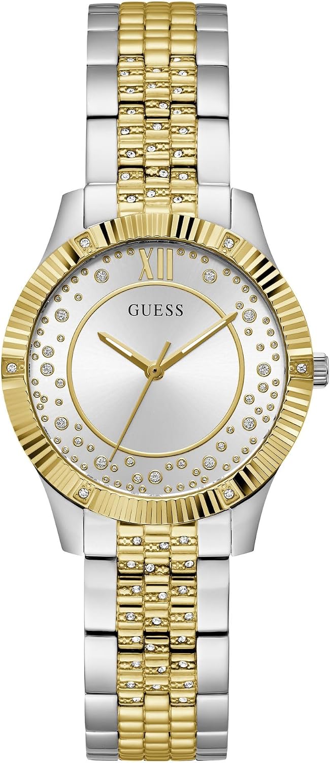 سعر ومواصفات جيس ساعة انالوج بمينا فضي للنساء - GW0765L1 (B0D9QH69M5) على Amazon EG