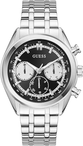 سعر ومواصفات جيس ساعة رسمية 44 ملم للرجال بمينا اسود كرونو- GW0971G1 (B0FHQK95XQ) على Amazon EG