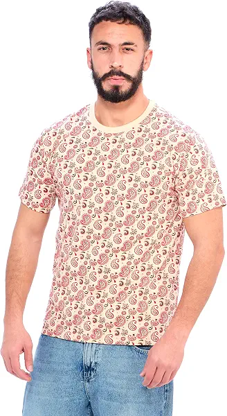 سعر ومواصفات جيل تيشرت فايبرنت بيزلي للرجال من جيل (B0DMT28Z2G) على Amazon EG