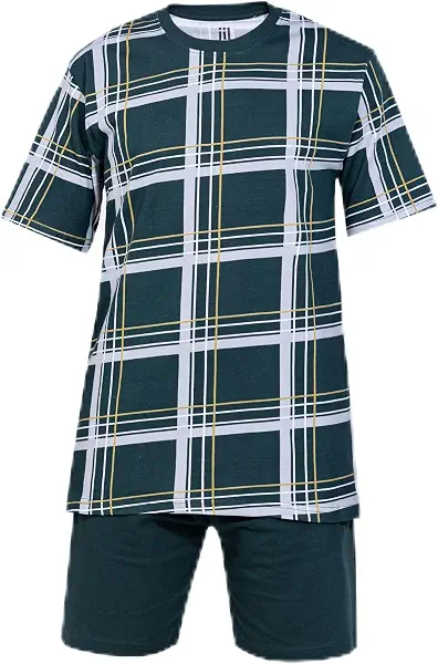 سعر ومواصفات جيل جل طقم بيجامة باكمام قصيرة وشورت للرجال (B0DC6PN3FJ) على Amazon EG