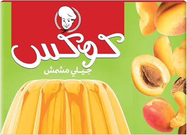 سعر ومواصفات جيلي مشمش من كوكس 80 جرام (B08WJPXVH9) على Amazon EG