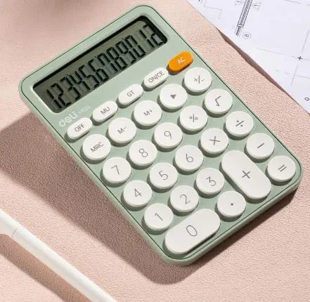 سعر ومواصفات حاسبة كمبيوتر مكتبي ذات 12 رقمًا مع إمداد طاقة مزدوج (B09VH3KR8N) على Amazon EG