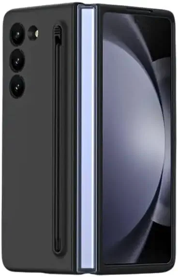 سعر ومواصفات حافظة أعمال فاخرة من Nopatia لـ Samsung Galaxy Z Fold 3 مع فتحة قلم منبثقة ملمس ناعم مرن غطاء حماية مضاد للصدمات نحيف خفيف الوزن لمسة نهائية غير لامعة (أسود) (B0GDVMGKPM) على Amazon EG