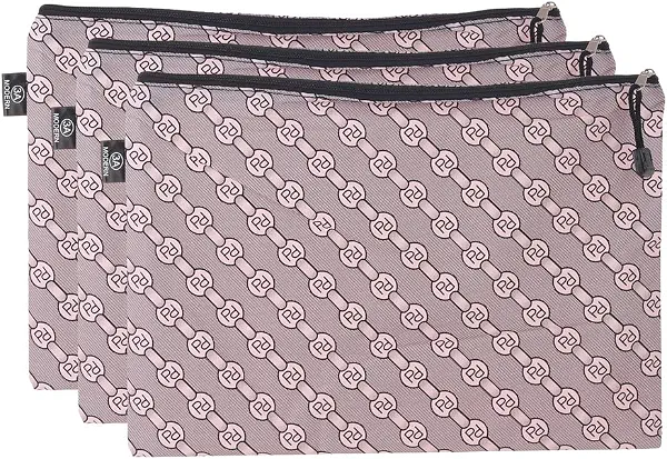 سعر ومواصفات حافظة جلد بسوستة مقاس للورق مقاس A4 طراز A4-5 من ثري ايه، مقاس 23 × 33 سم، عبوة من 3 قطع - فوشيا (B0DCTZCBV3) على Amazon EG
